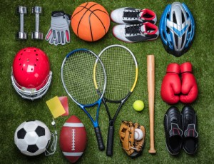 Photo: sports equipment