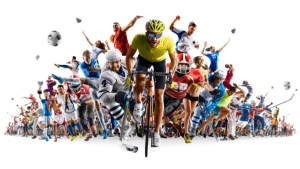 Photo: Bicyclist and other sports activities